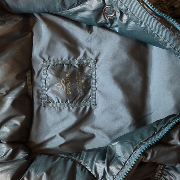 Prana Milly Puffer Vest Pine Green Women's Small - Picture 5 of 6